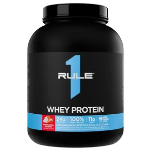Rule 1 Whey Protein - 5 lbs - strawberry cream