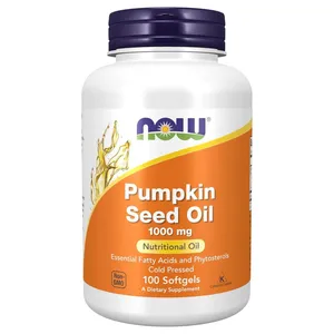 NOW Foods Pumpkin Seed Oil 1000 mg - 100 Softgels