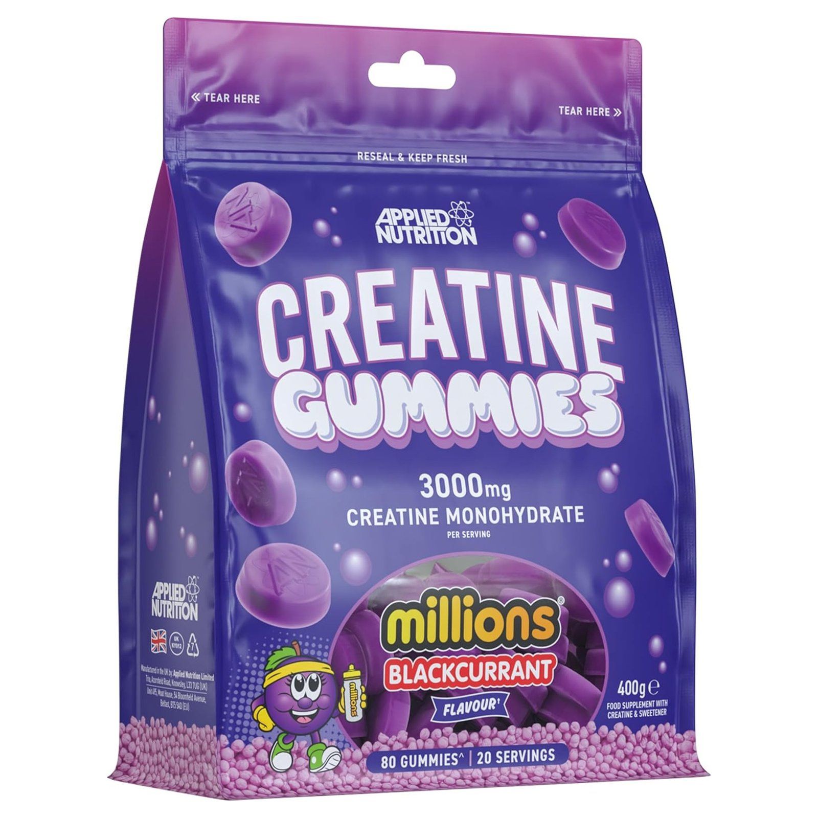 Applied Nutrition Creatine Gummies - 80 Gummies