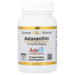 California Gold Nutrition Astaxanthin Astalif 12 mg - 30 Veggie Softgels