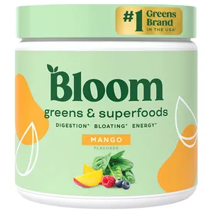 Bloom Greens &amp; Superfoods - 30 Servings - mango