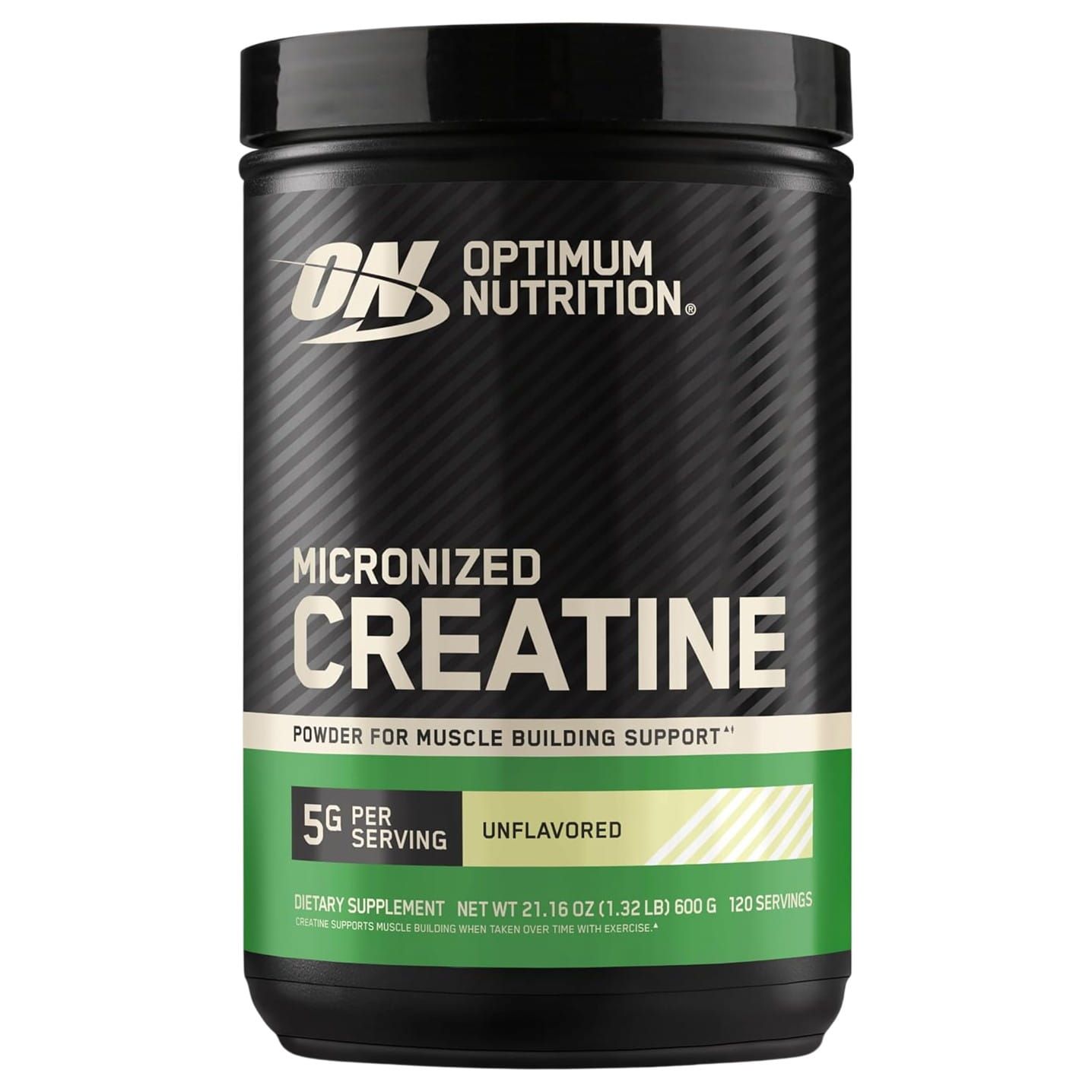 Optimum Nutrition Micronized Creatine Unflavored, 10.58 oz (300 g)