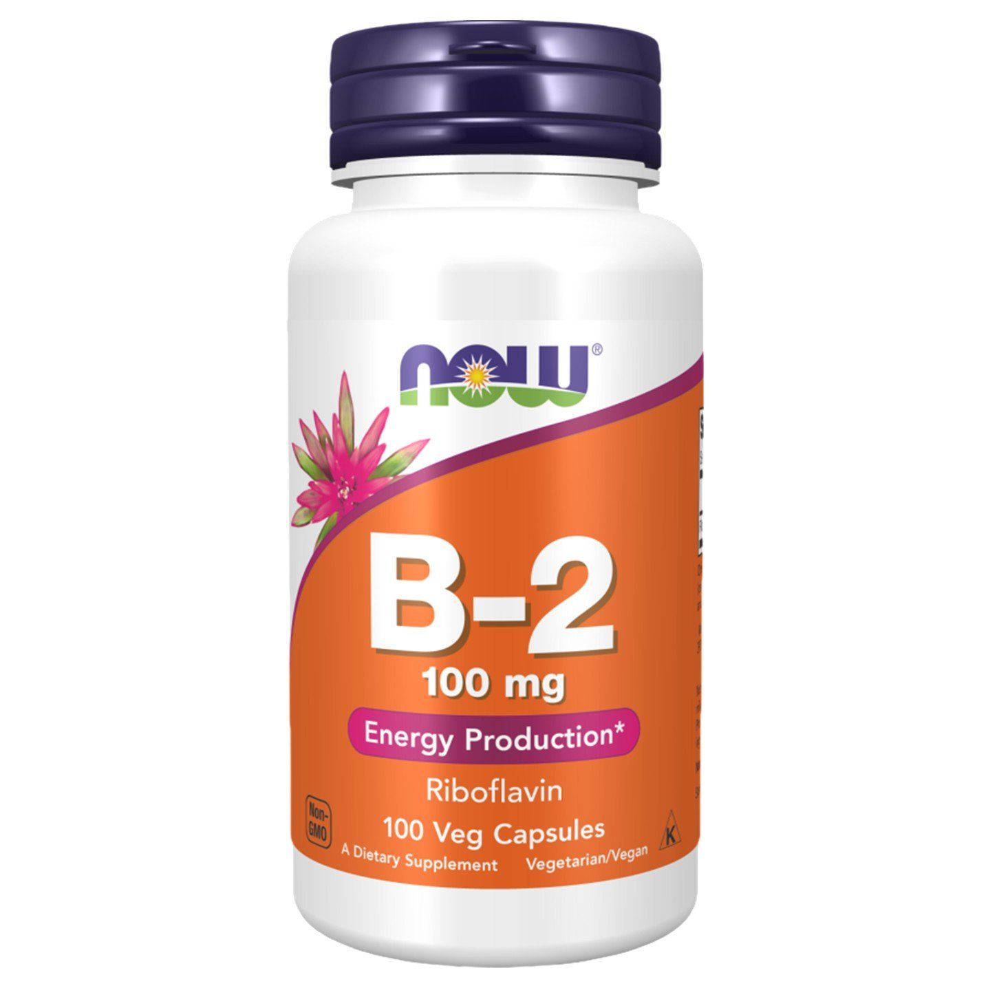 NOW Foods B-2 100 mg - 100 Veg Capsules