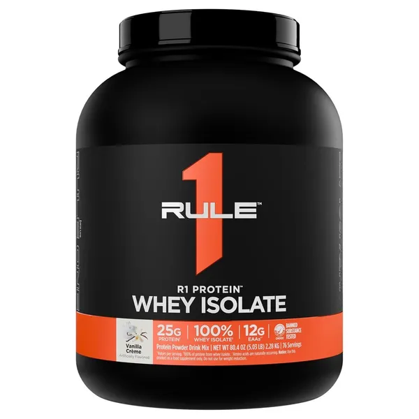 Rule 1 Whey Isolate - 5 lbs