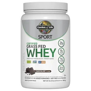 Garden of Life Sport Certified Grass Fed Whey - 1 lbs