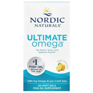 Nordic Naturals Ultimate Omega Lemon 640 mg - 60 Soft Gels