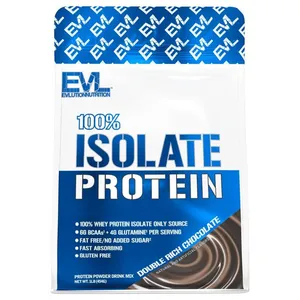 EVLution Nutrition 100% Isolate Protein - 1 lbs - double rich chocolate