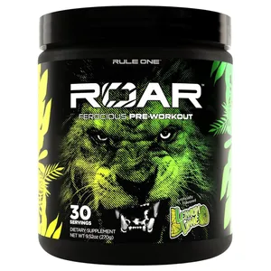 Rule 1 Roar Pre-Workout - 30 Servings - lemon lime