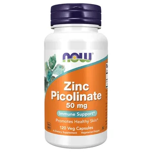 NOW Foods Zinc Picolinate 50 mg - 120 Veg Capsules