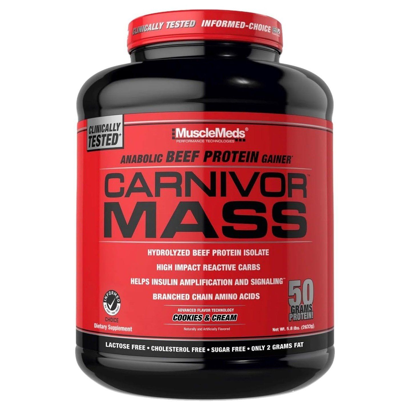 MuscleMeds Carnivor Mass - 5.9 lbs