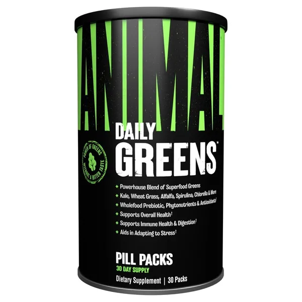 Animal Daily Greens Pill Packs - 30 Packs