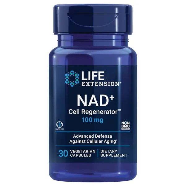 Life Extension NAD+ Cell Regenerator 100 mg - 30 Veggie Caps