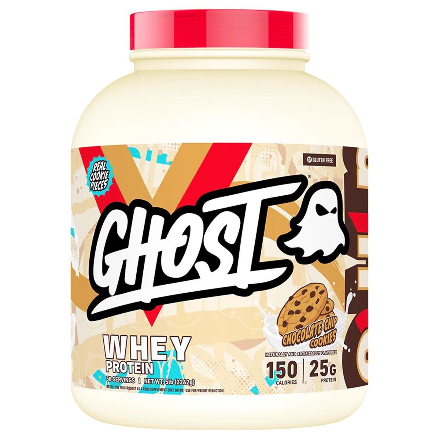 Ghost 100% Whey Protein Protein - 5 lbs