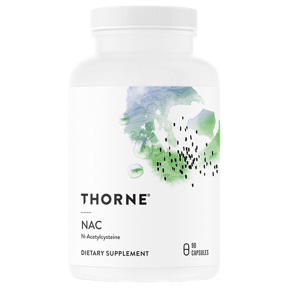 Thorne, NAC, 90 Capsules (500 mg per Capsule)