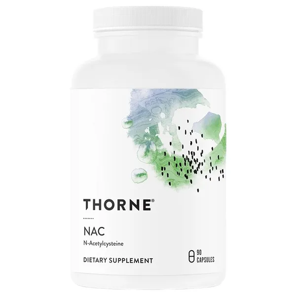 Thorne, NAC, 90 Capsules (500 mg per Capsule)