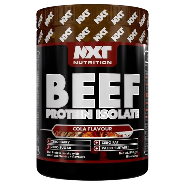 NXT Nutrition Beef Protein Isolate Cola, 18 Servings (540 g)