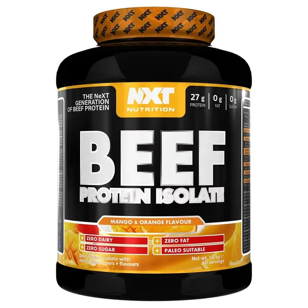 NXT Nutrition Beef Protein Isolate Apple & Blackcurrant Squash, 4 lbs (1.81 kg)