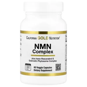 California Gold Nutrition NMN Complex - 60 Veggie Capsules