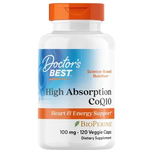 Doctor's Best High Absorption CoQ10 100 mg - 120 Softgels