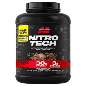 MuscleTech NitroTech Whey Protein - 4 lbs