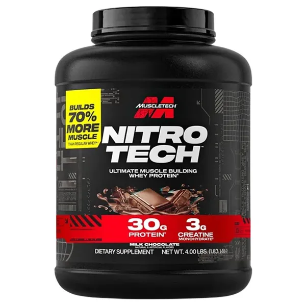 MuscleTech NitroTech Whey Protein - 4 lbs