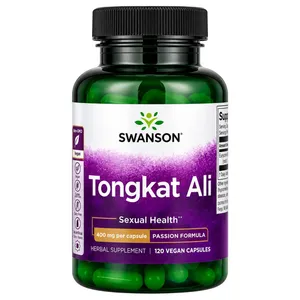 Swanson Vitamins Tongkat Ali 400 mg, 120 Vegan Capsules