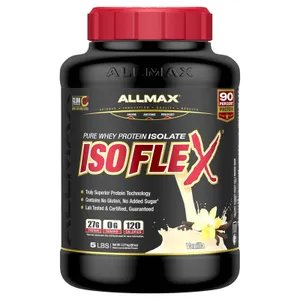 ALLMAX ISOFLEX Isolate - 5 lbs - vanilla