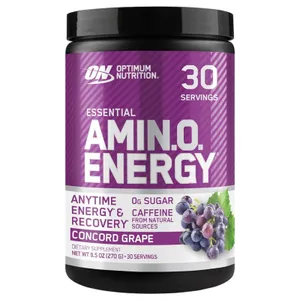 Optimum Nutrition Amino Energy - 30 Servings - concord grape
