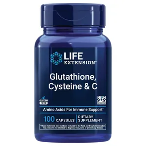Life Extension Glutathione Cysteine &amp; C - 100 Capsules