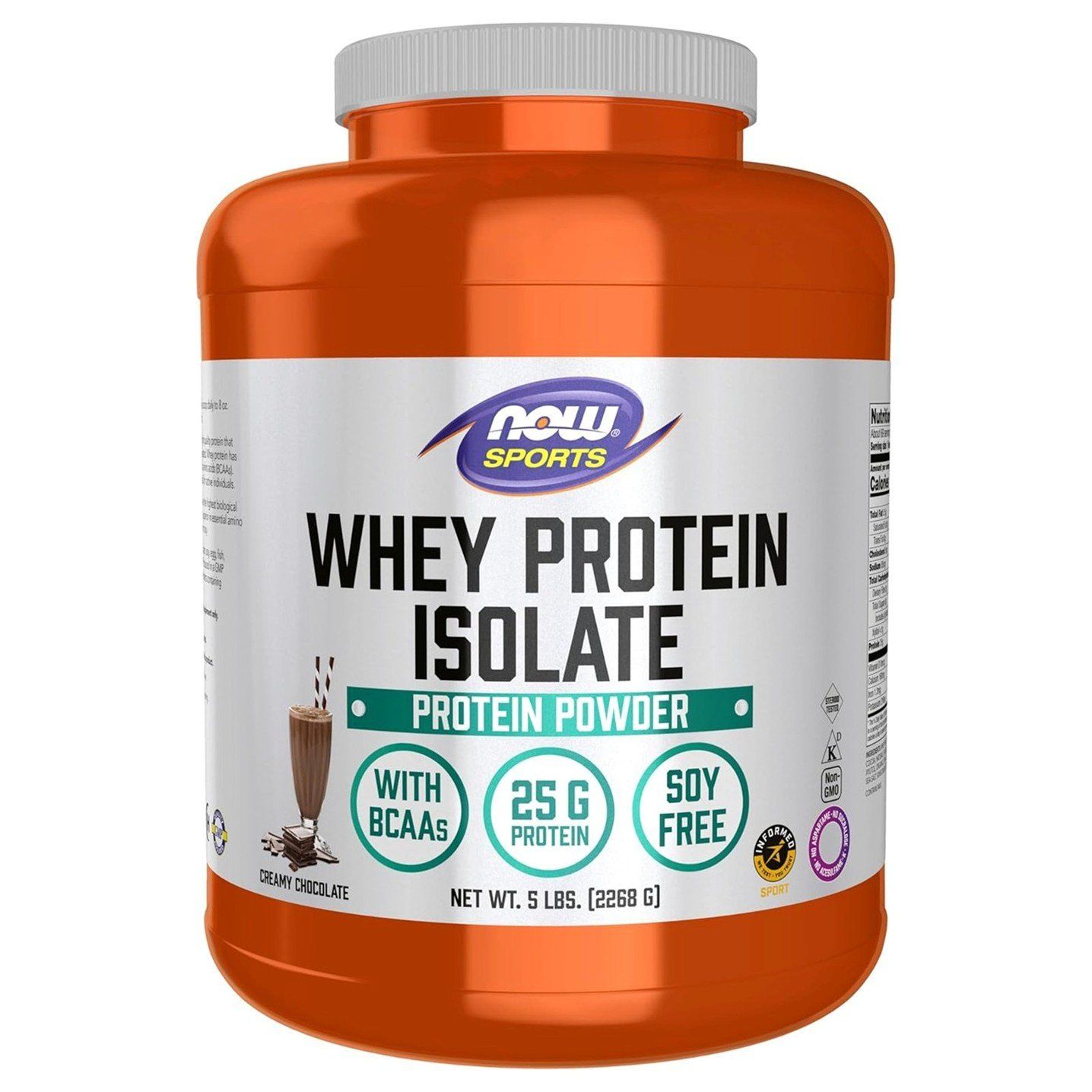NOW Sports Whey Protein Isolate - 5 lbs