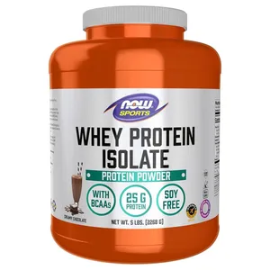 NOW Sports Whey Protein Isolate - 5 lbs - creamy chocolate