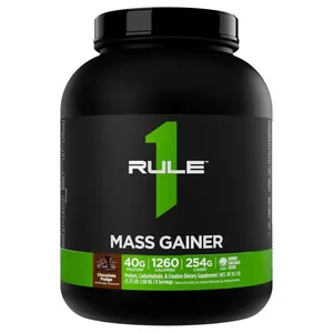 Rule 1 Mass Gainer - 5.73 lbs - chocolate fudge