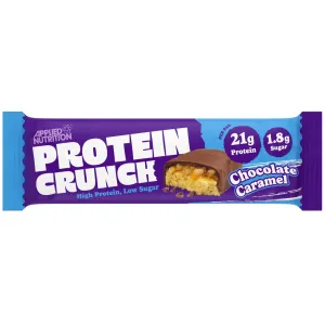 Applied Nutrition Protein Crunch Bar, 2.19 oz (62 g) Each - chocolate caramel