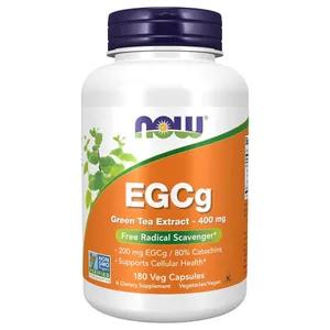 NOW Foods, EGCg, Green Tea Extract, 400 mg, 180 Veg Capsules