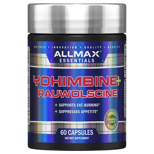 ALLMAX Yohimbine + Rauwolscine - 60 Capsules