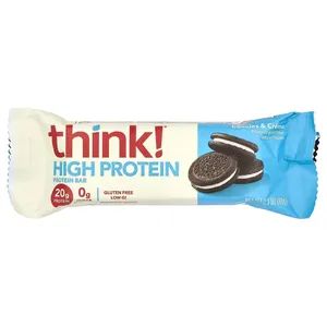Think ! High Protein Bars, 2.1 oz (60 g) - cookies cream
