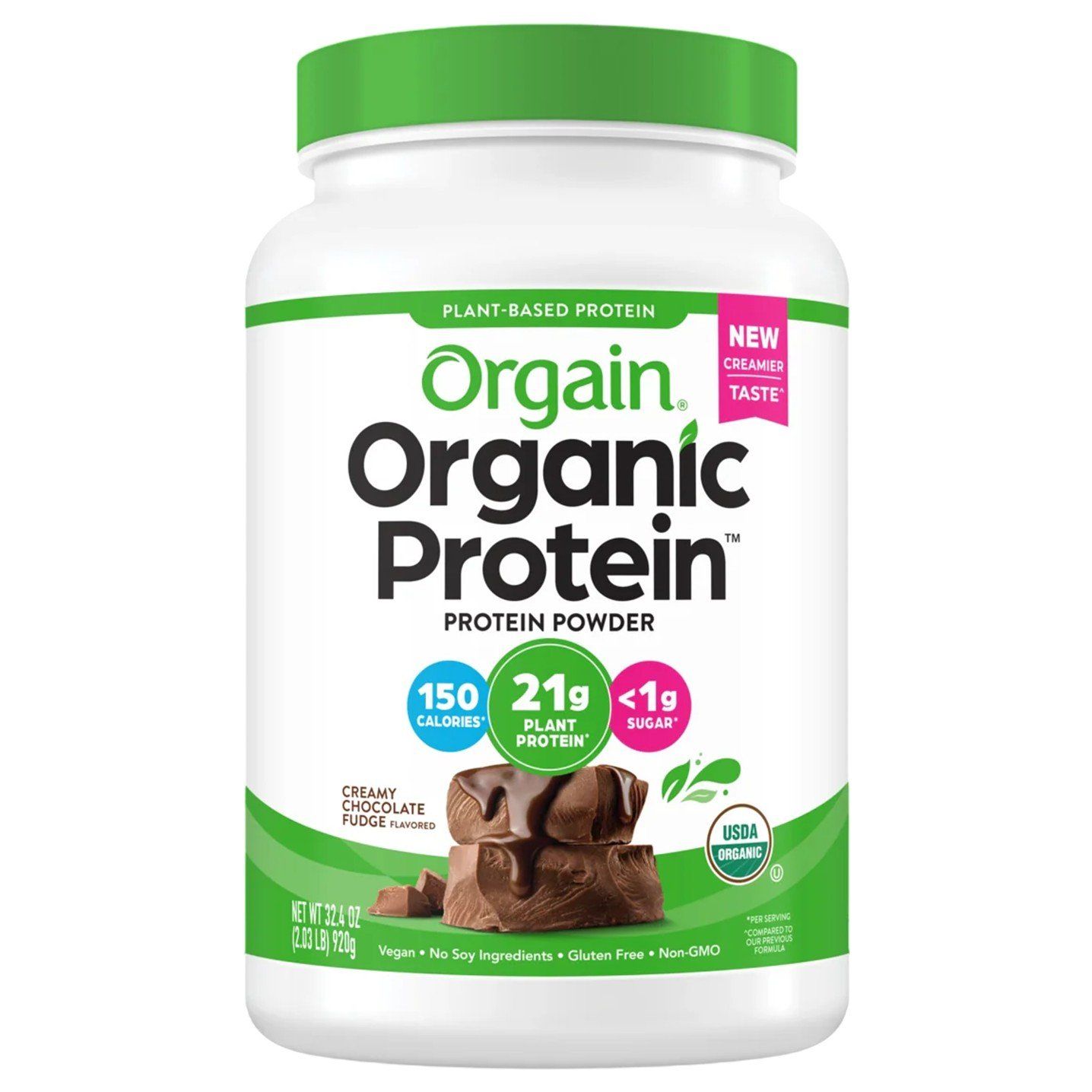 Orgain Organic Protein Powder - 2.03 lbs