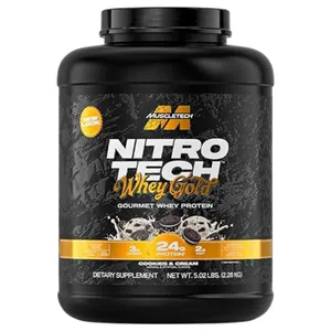 MuscleTech NitroTech 100% Whey Gold - 5 lbs - cookies cream