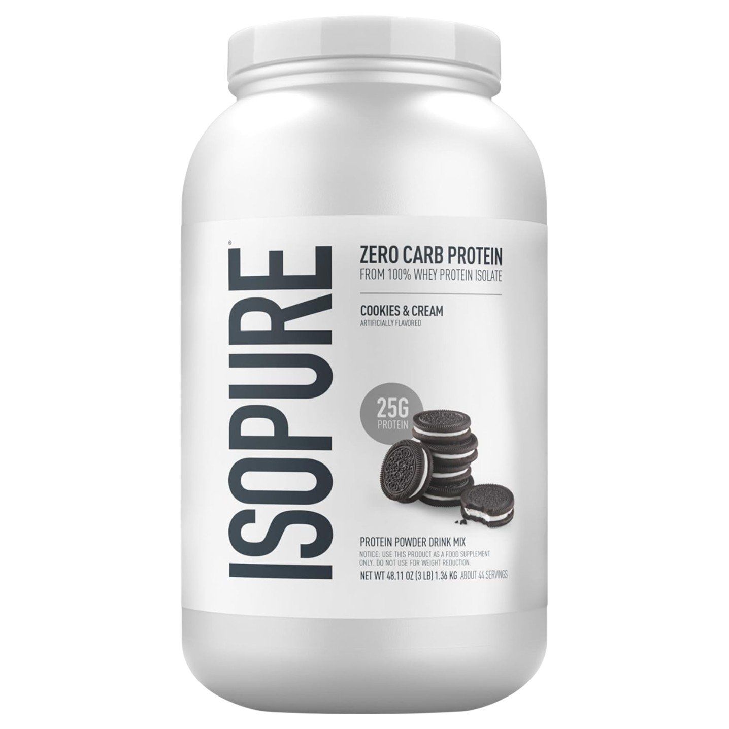 Isopure Zero Carb Protein Powder - 3 lbs