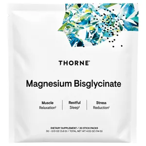 Thorne, Magnesium Bisglycinate, 30 Stick Packs, 0.13 oz (3.8 g) Each