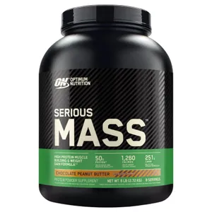 Optimum Nutrition Serious Mass - 6 lbs - chocolate peanut butter