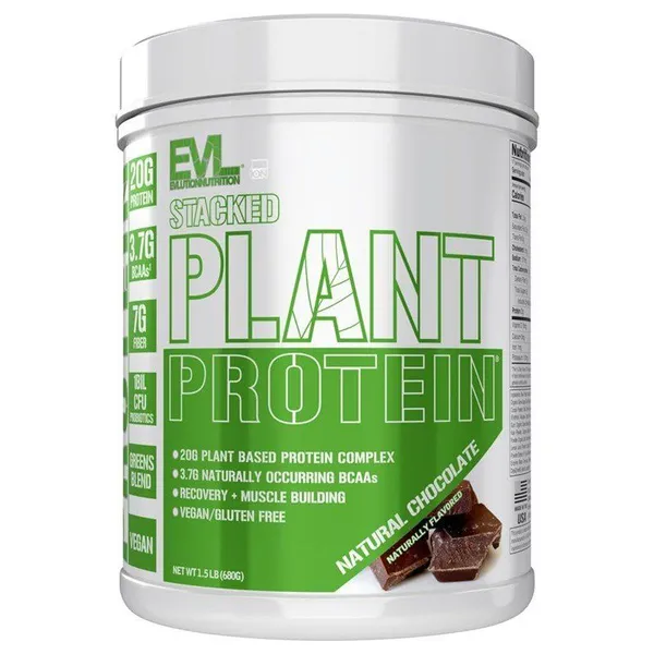 EVLution Nutrition Stacked Plant Protein - 1.5 lbs