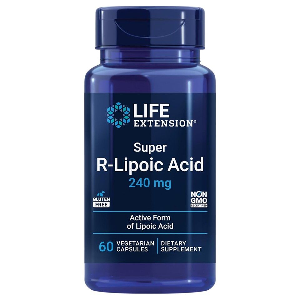 Life Extension, Super R-Lipoic Acid, 60 Vegetarian Capsules