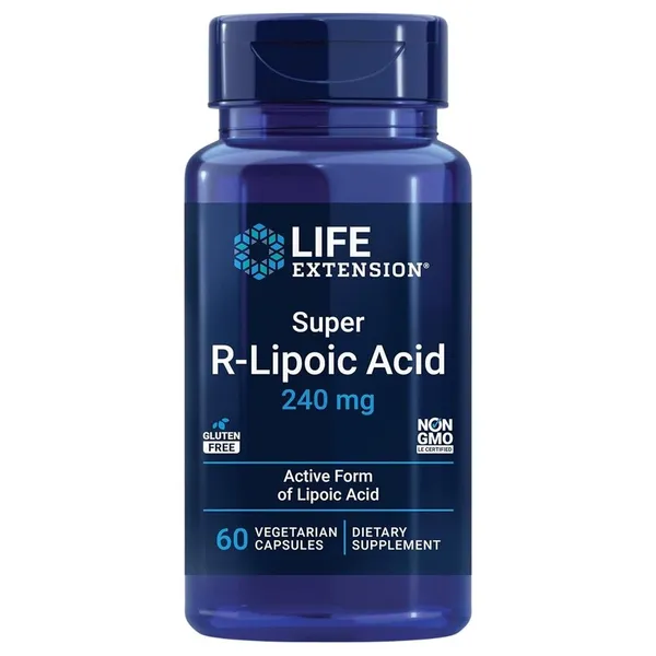 Life Extension, Super R-Lipoic Acid, 60 Vegetarian Capsules