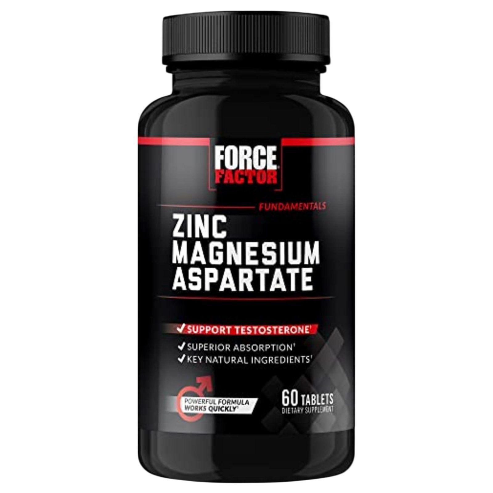 Force Factor Fundamentals Zinc Magnesium Aspartate - 60 Tablets
