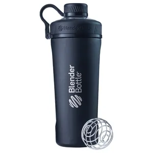 Optimum Nutrition Stainless Steel Blender Bottle Black - 900 ml