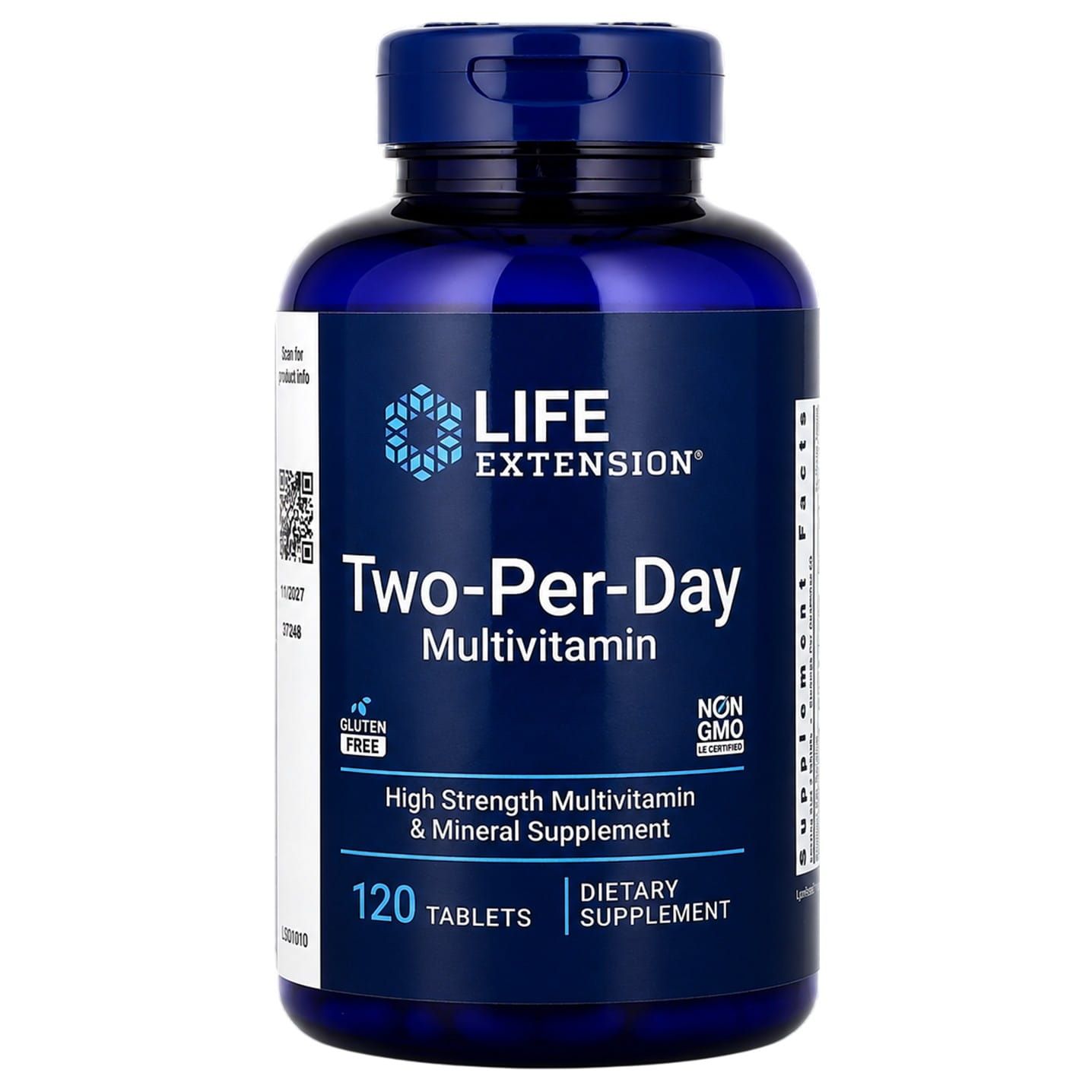 Life Extension Two-Per-Day High Strength Multivitamin – 120 Tablets