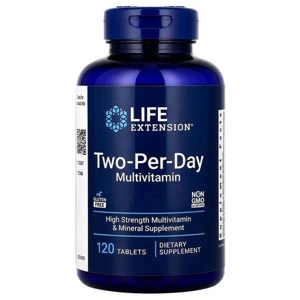 Life Extension Two-Per-Day High Strength Multivitamin – 120 Tablets