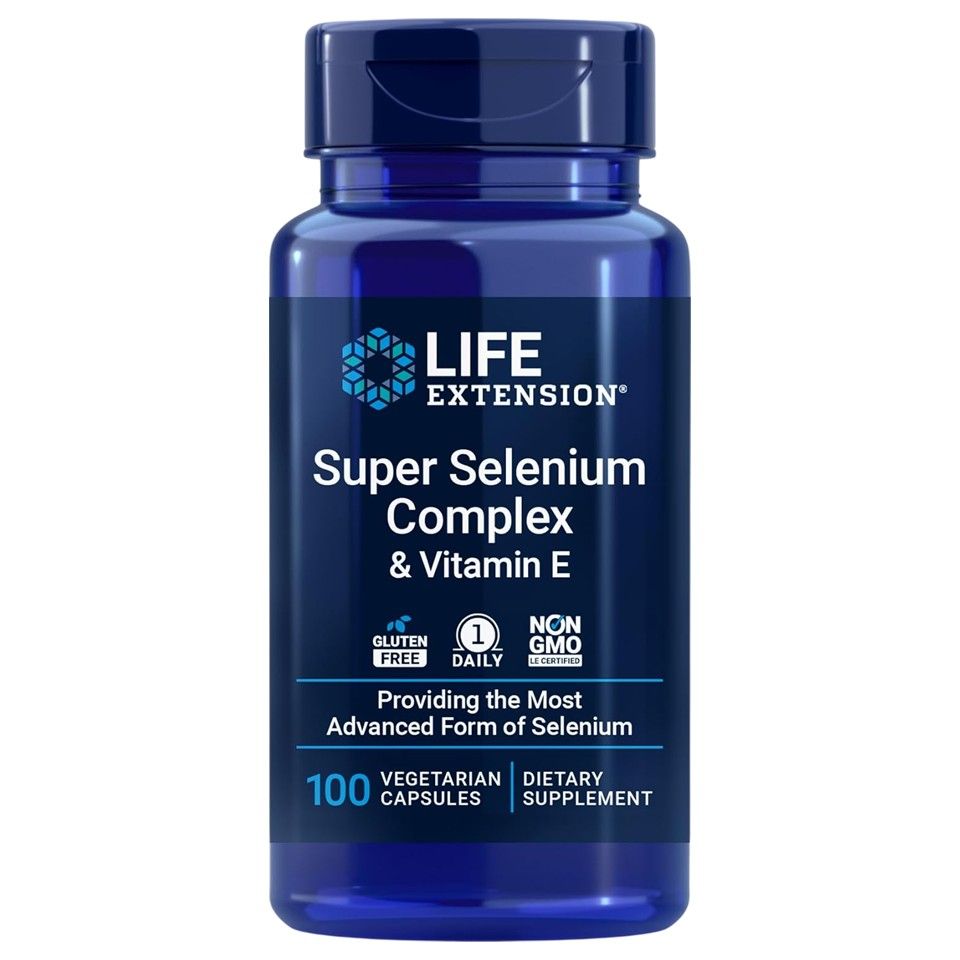 Life Extension, Super Selenium Complex & Vitamin E, 100 Vegetarian Capsules