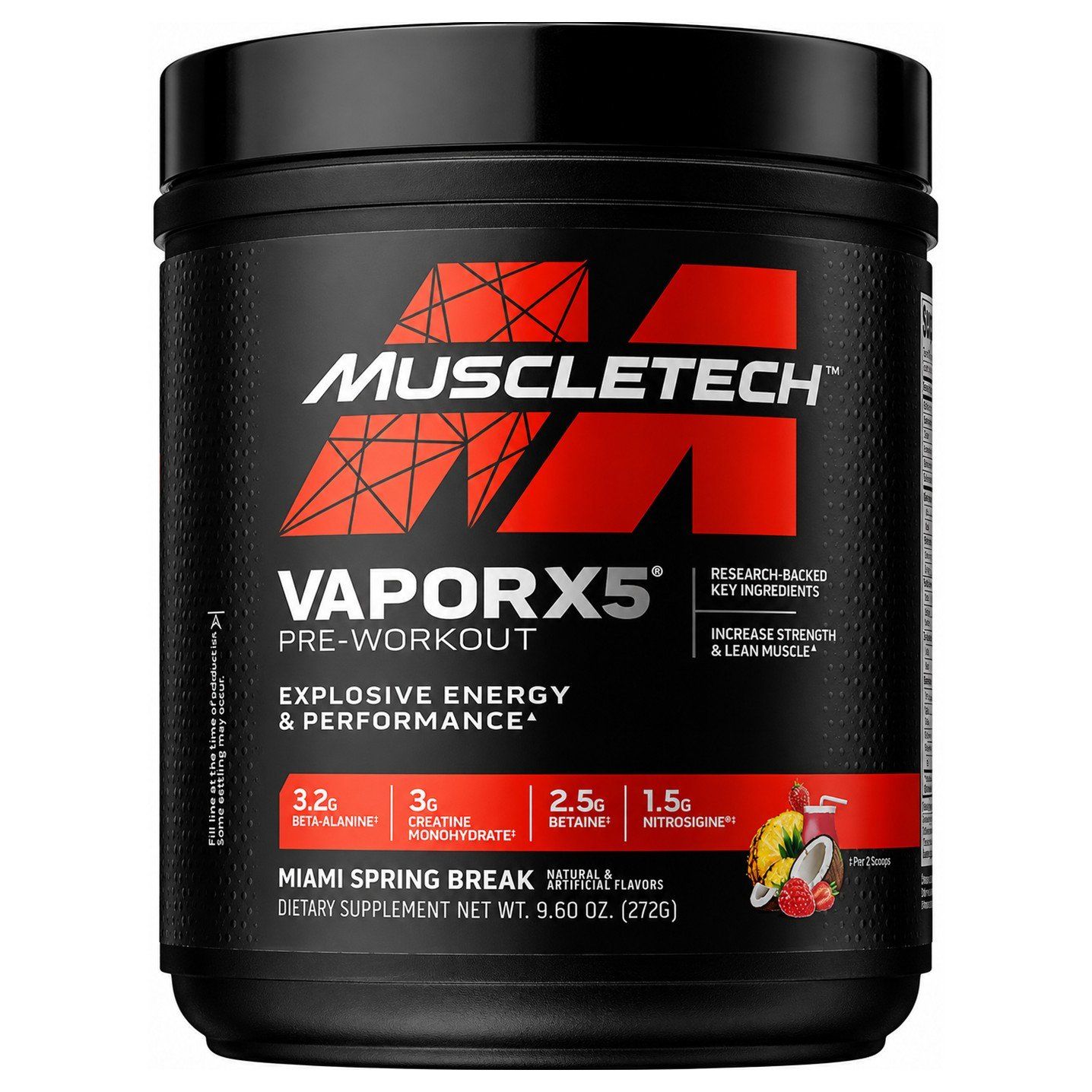 MuscleTech VaporX5 Pre-Workout - 30 Servings
